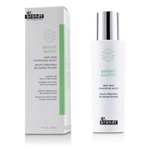 Dr. Brandt Bright Biotic dark spot minimizer.